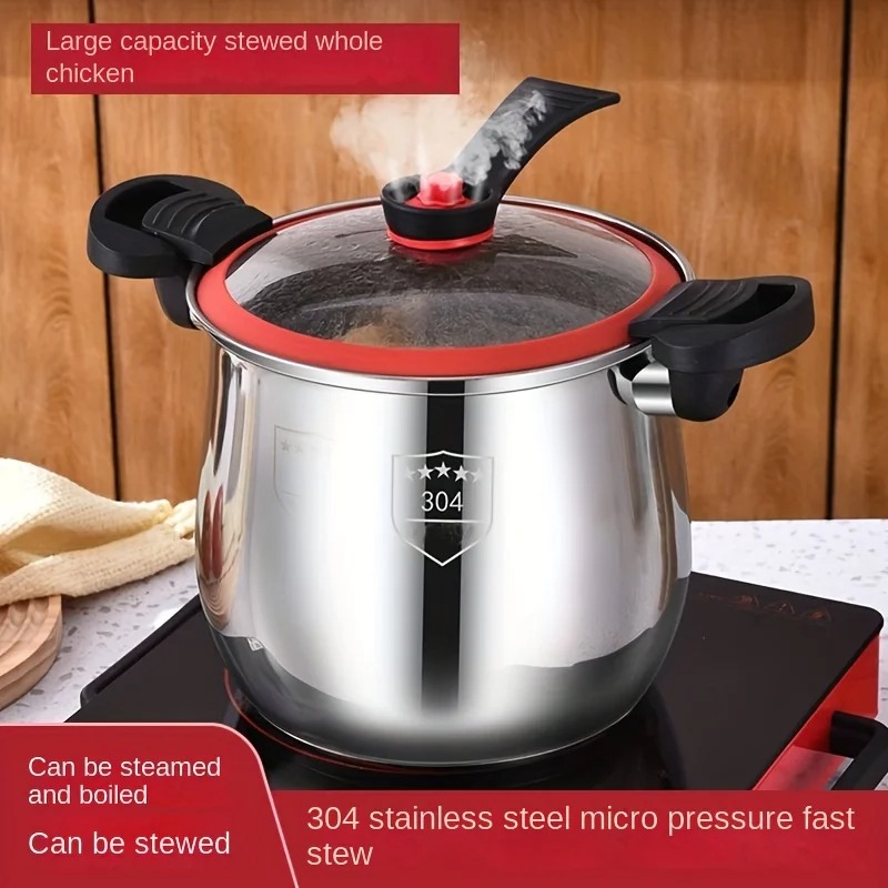 304 Stainless Steel Pressure C - Home Cooking Fast Foods 评论和价格