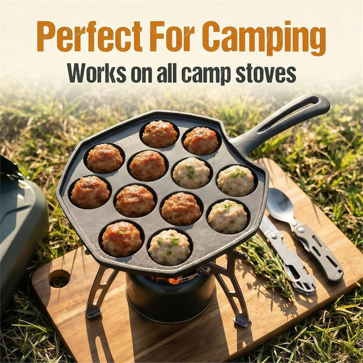 Cast Iron Takoyaki Pan 12 Hole - Takoyaki Pan Cast 评论和价格