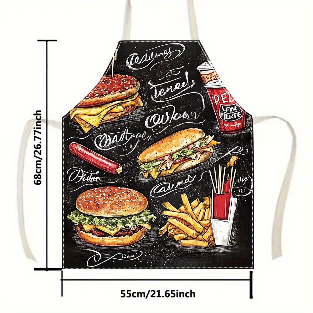 1pc Blackboard Fast Food Burge - Home Cooking Fast Foods 评论和价格