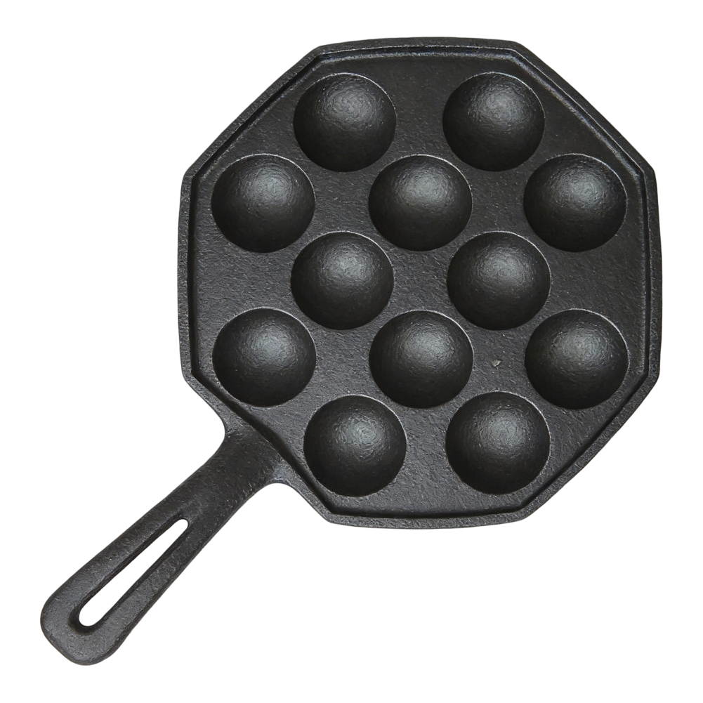 Cast Iron Takoyaki Maker 12 Pi - Takoyaki Pan Cast 评论和价格