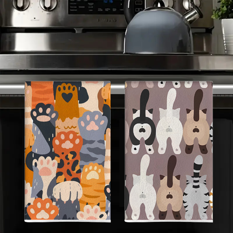 2Pcs, Cat Paw and Cat Butt Kit - Home Cooking Is The Best 评论和价格