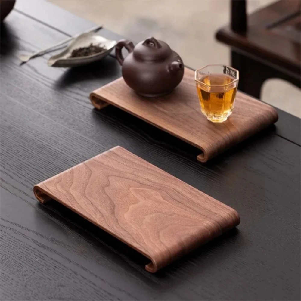 Wooden Coffee Tea Tray Rectang - Home Cooking Recipes 评论和价格