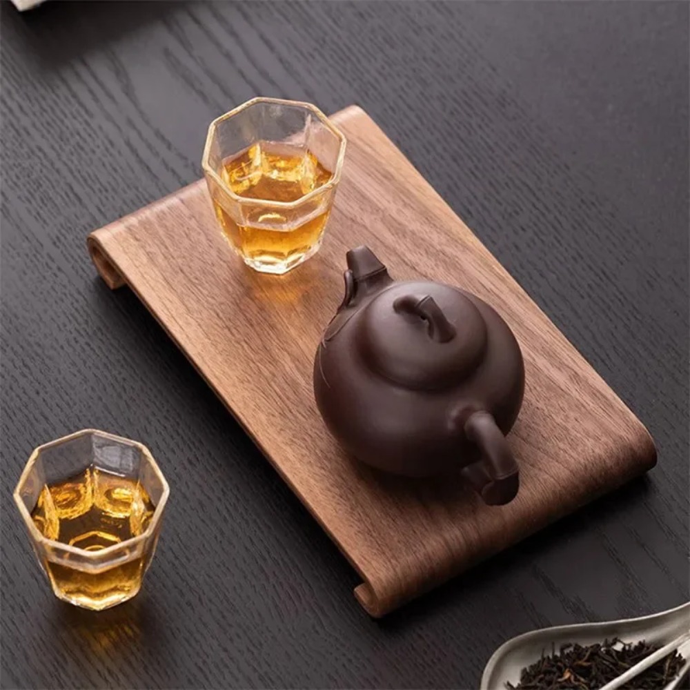 Wooden Coffee Tea Tray Rectang - Home Cooking Recipes 评论和价格