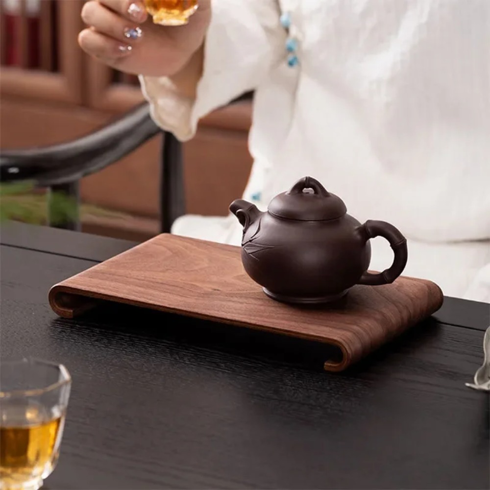 Wooden Coffee Tea Tray Rectang - Home Cooking Recipes 评论和价格