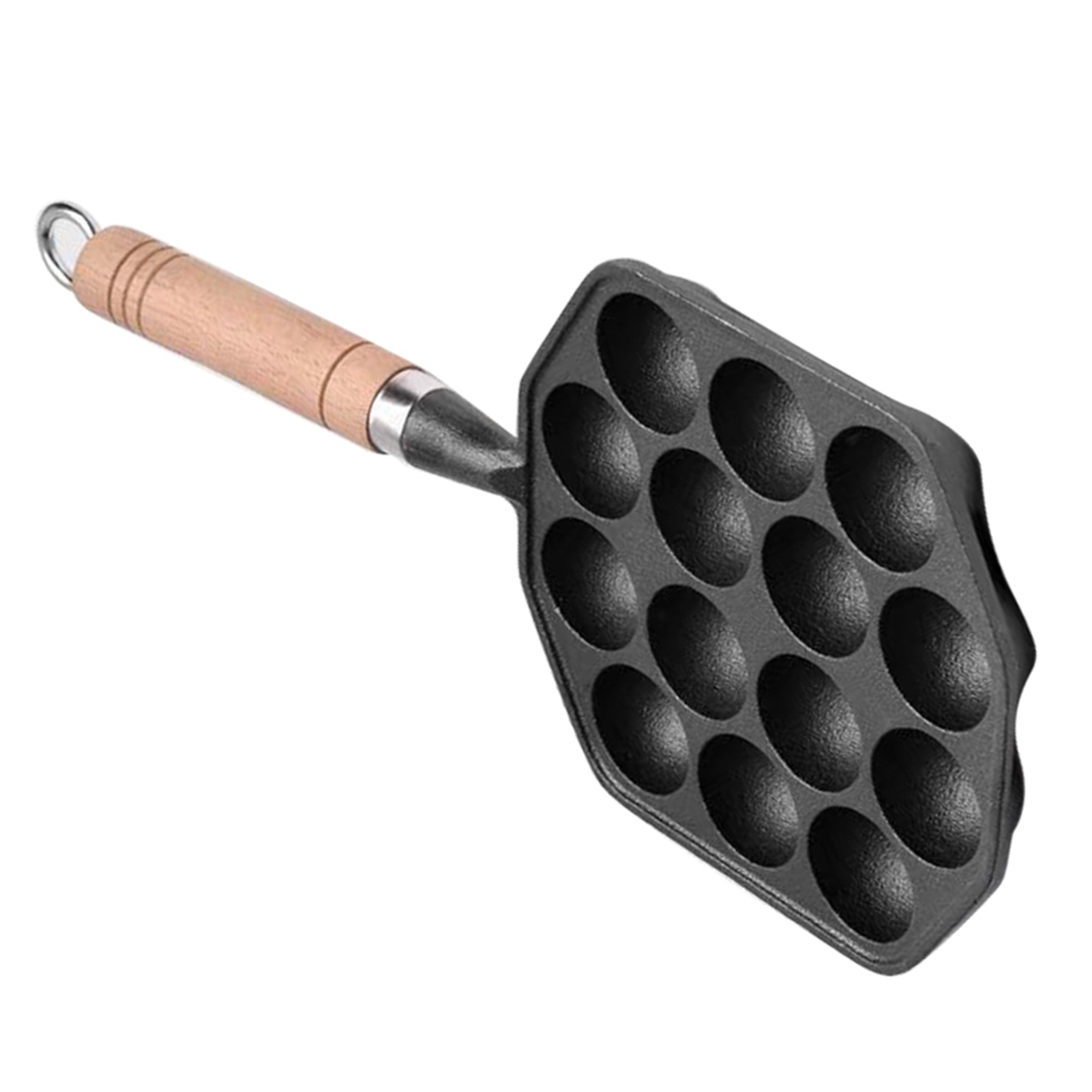 Octopus Meat Ball Mold Maker E - Takoyaki Pan Cast 评论和价格