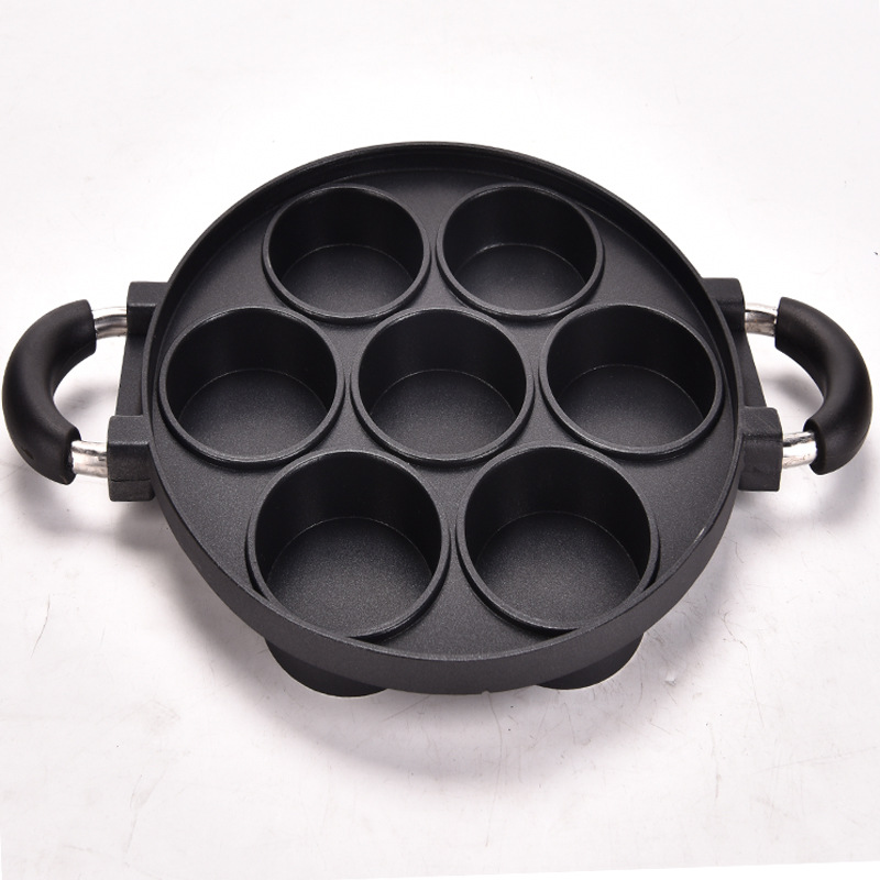 Die-cast Aluminum Non-stick Ba - Takoyaki Pan Cast 评论和价格