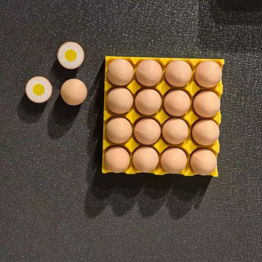 Egg Fridge Magnets Set Cute 3D - Home Cooking Recipes 评论和价格
