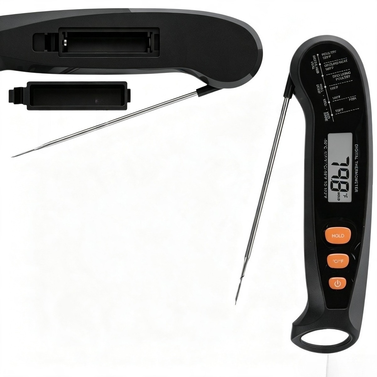 Digital Kitchen Food Thermomet - Home Cooking Fast Foods 评论和价格