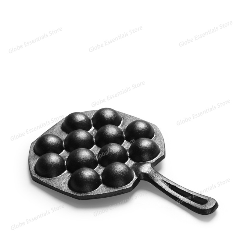 12 Hole Takoyaki Pan Wooden Ha - Takoyaki Pan Cast 评论和价格