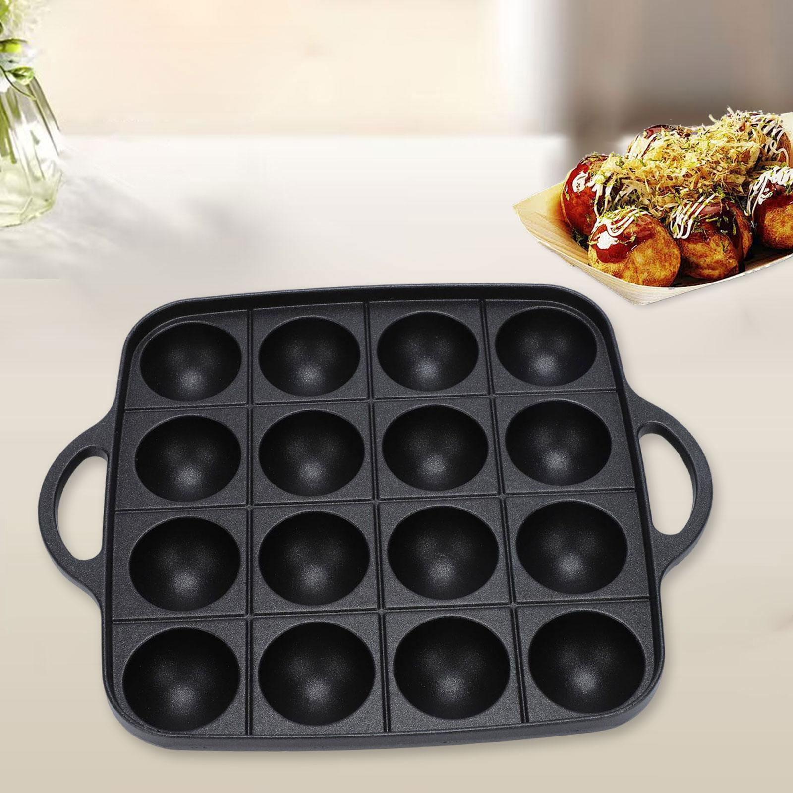 Takoyaki Grill Pan Easy to Cle - Takoyaki Pan Cast 评论和价格