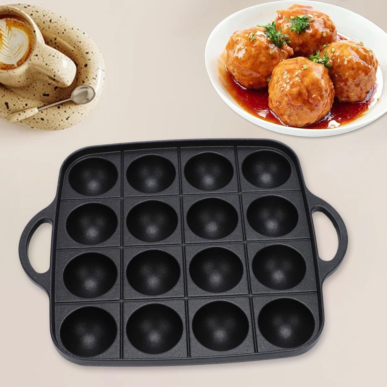 Takoyaki Grill Pan Easy to Cle - Takoyaki Pan Cast 评论和价格