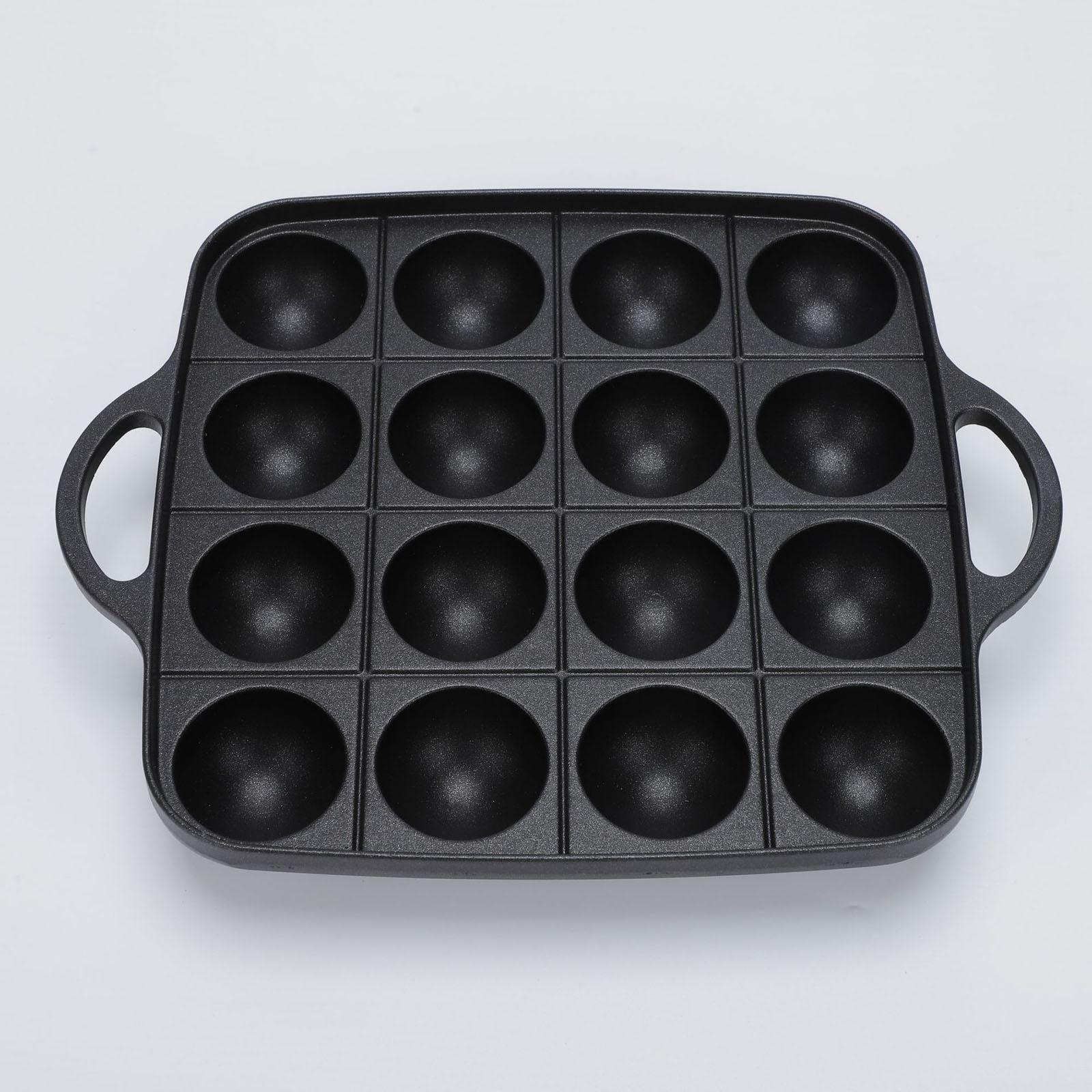 Takoyaki Grill Pan Easy to Cle - Takoyaki Pan Cast 评论和价格