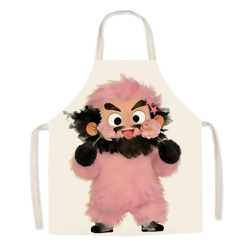 Funny Pink Bearded Man Cartoon - Home Cooking In Chinese 评论和价格