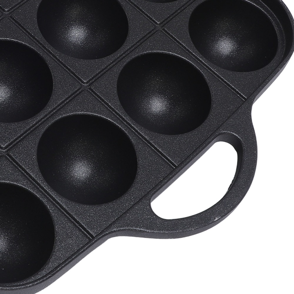 New Black Takoyaki Pan Cast Al - Takoyaki Pan Cast 评论和价格