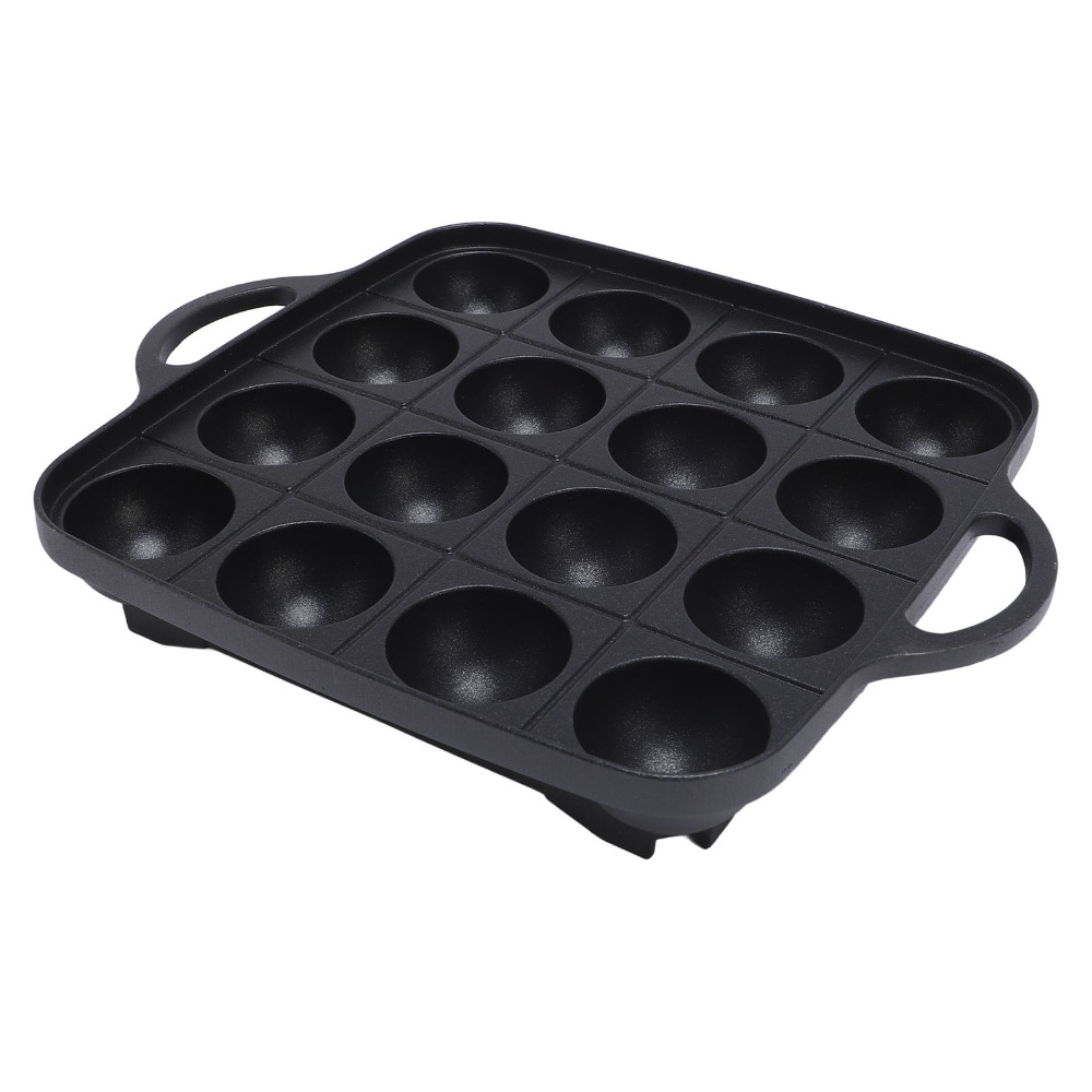 New Black Takoyaki Pan Cast Al - Takoyaki Pan Cast 评论和价格